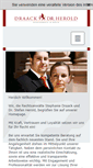 Mobile Screenshot of draack-herold.de